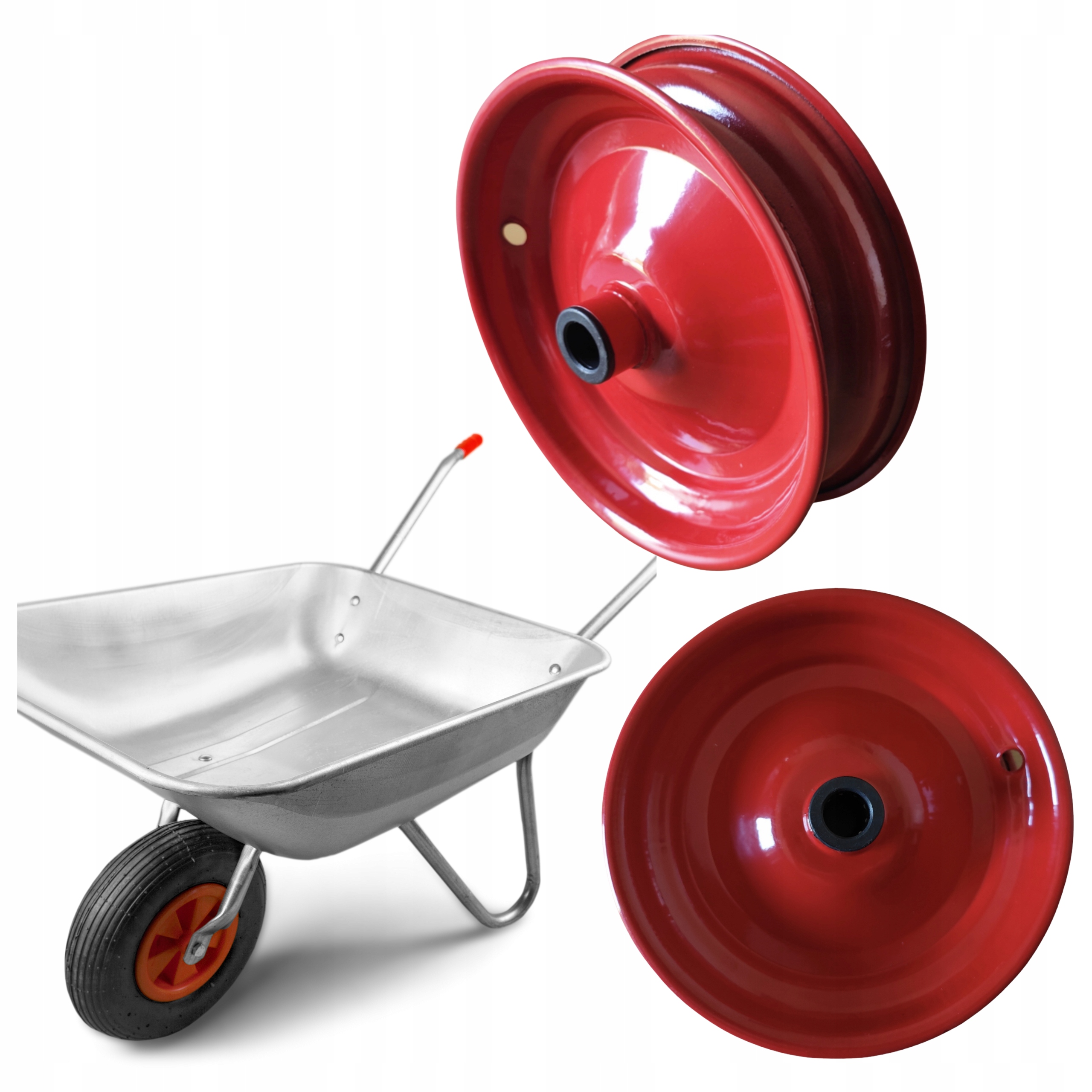 FELGA 4.00-8 DO WÓZKA PASZOWEGO FI20