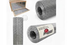 SIATKA HODOWLANA ZGRZEWANA 20 MB OCYNKOWANA BARDZO GRUBA 19X19 MM ROLKA